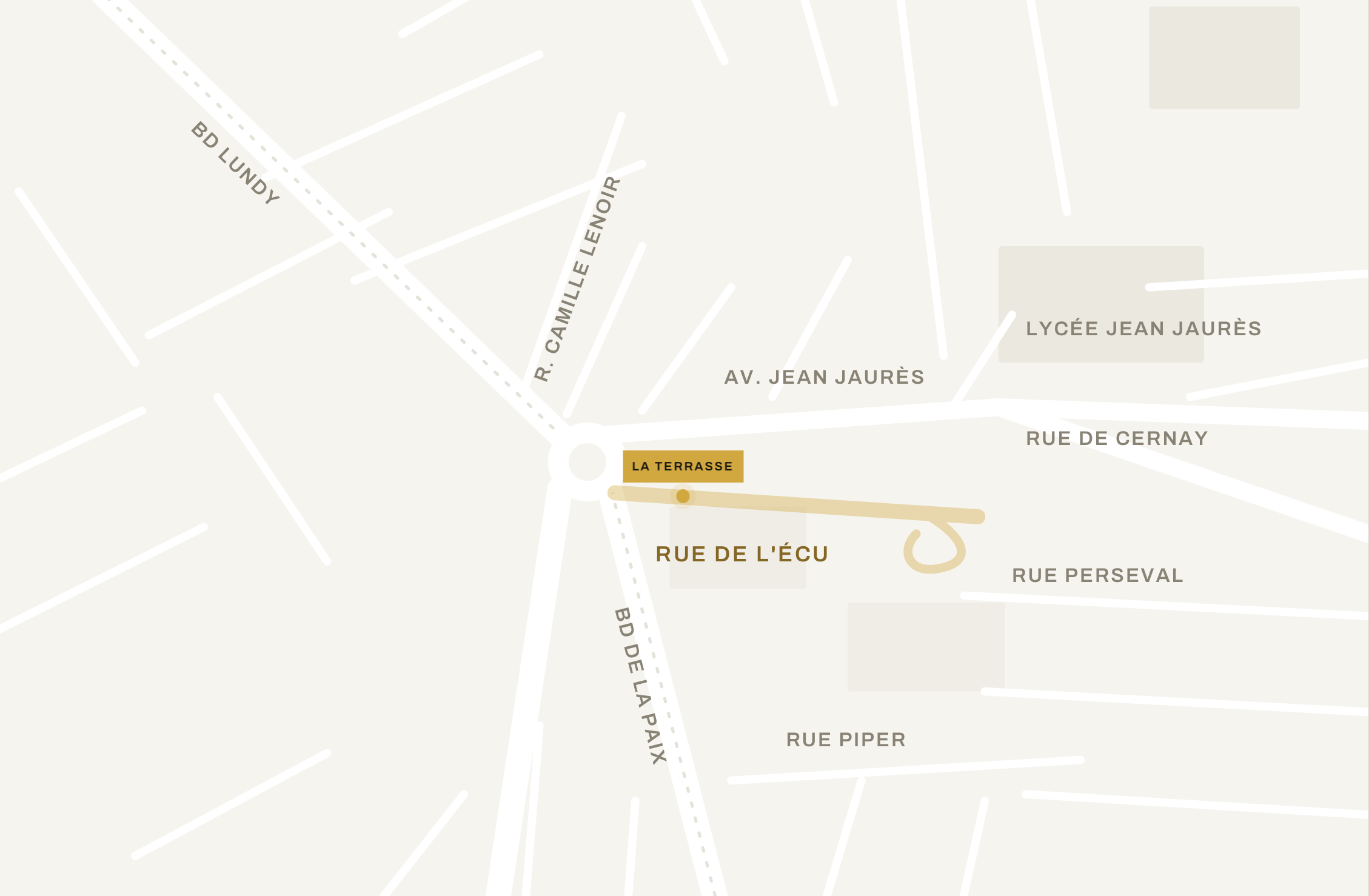Carte la terrasse